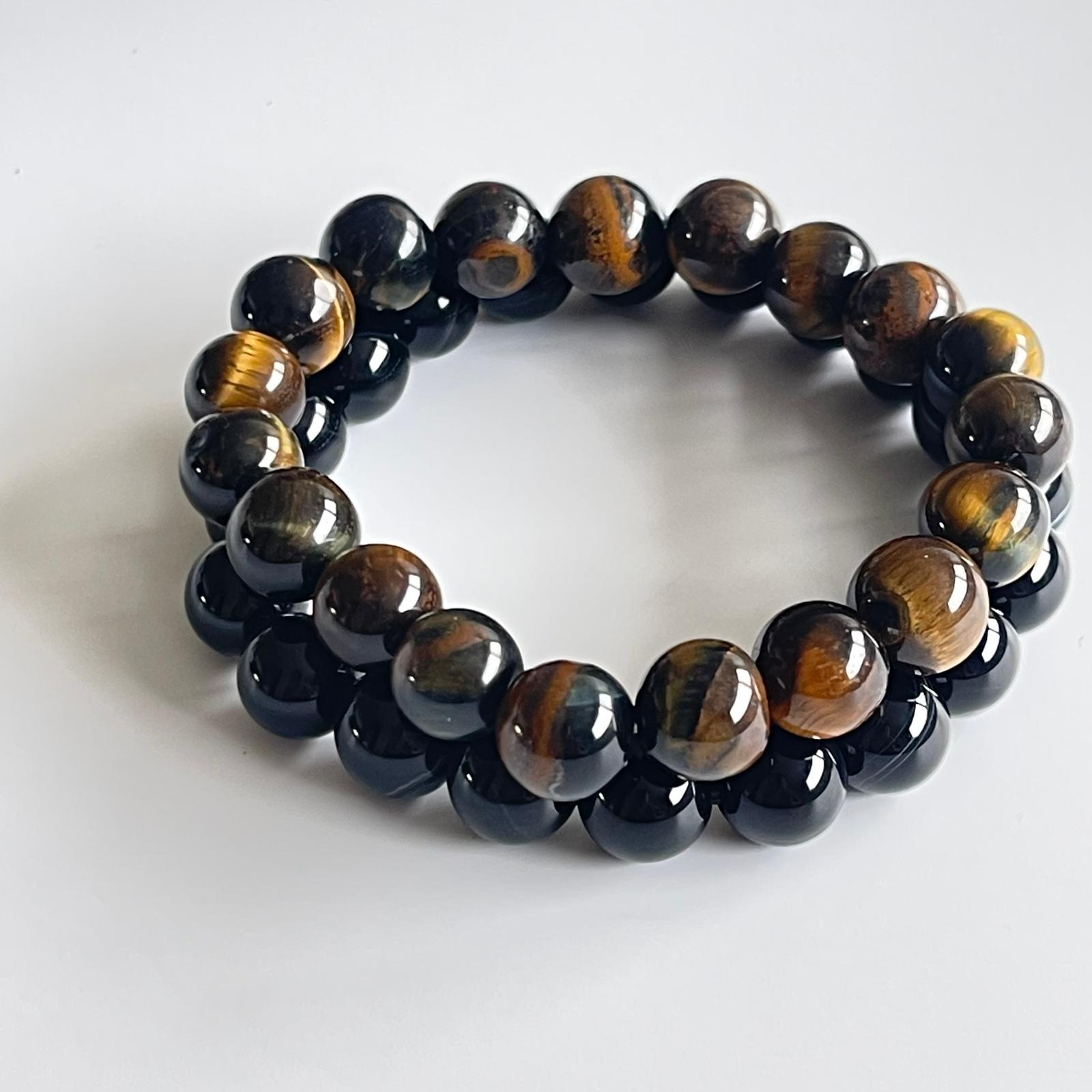 Double protection-tiger's eye en black onyx2
